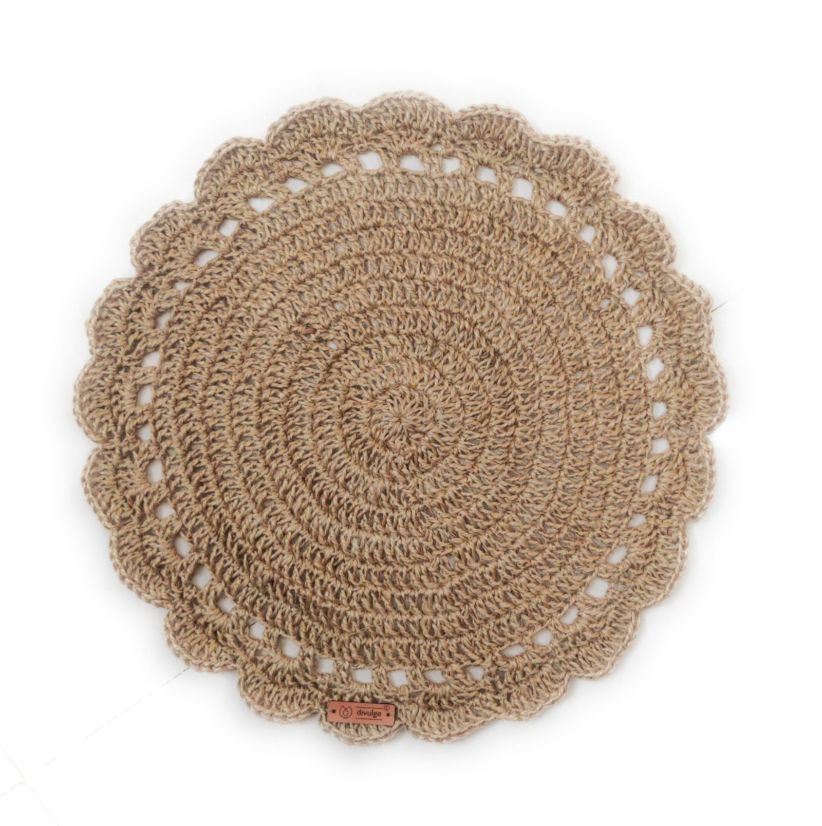 Divulge Instagram crochet round mats