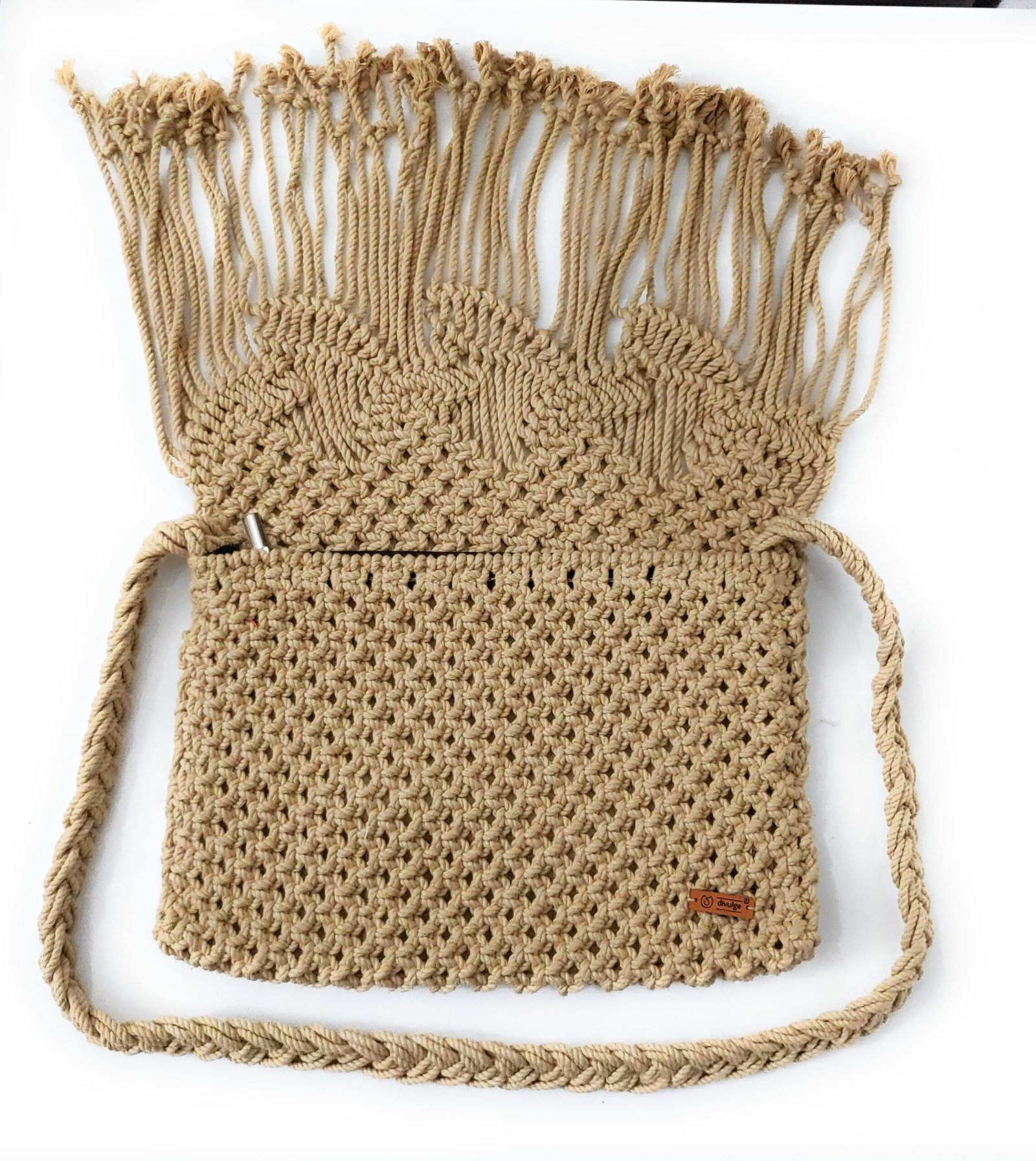 cotton macrame bags from divulge